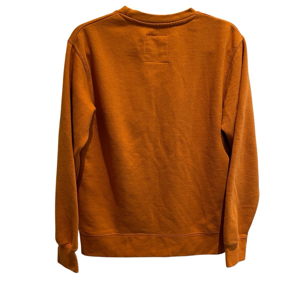 "New York Popular" super soft Gold Crewneck Sweatshirt with Red Hanalei size S - Picture 2 of 11